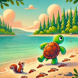 La Tortuga Bruna I Les Seves Petjades - Conte