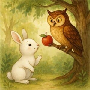 La Llebre Blanca I L’òliba Vanitosa