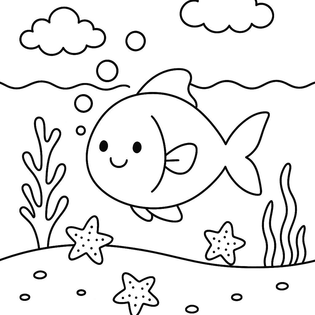 dibuix fons mari per pintar