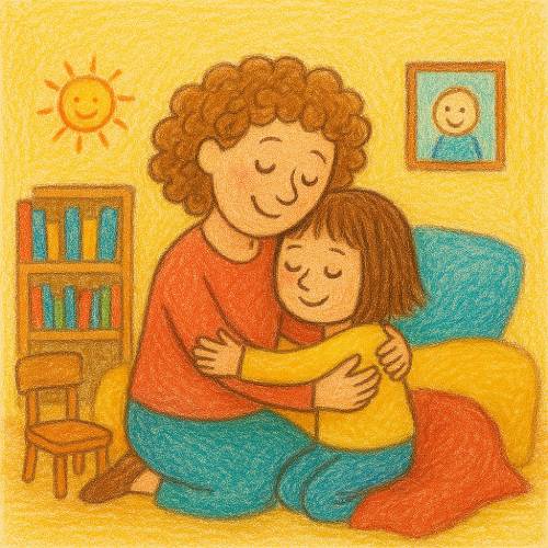 La Caterina i el racó de les abraçades - Conte infantil