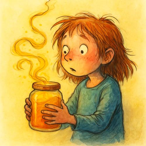 La Mel i el pot de rialles - conte infantil