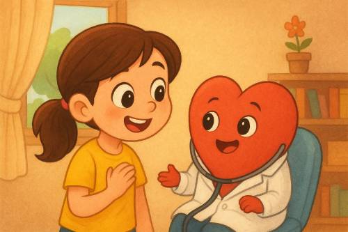 Maria i la bestioleta menja-pensaments - conte infantil