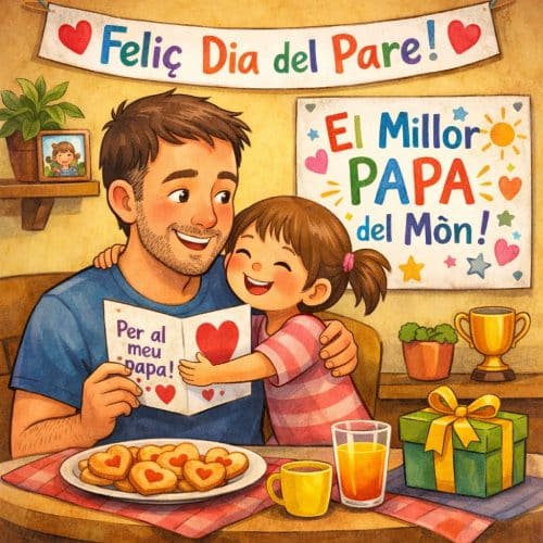 El dia especial del papa - conte dia del pare