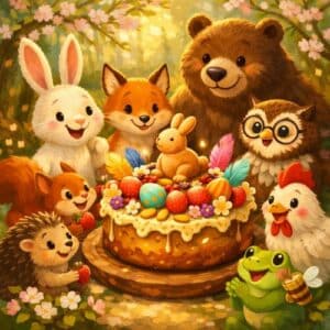 La mona de Pasqua del bosc