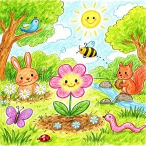 La Primera Flor De Primavera - Conte Infantil