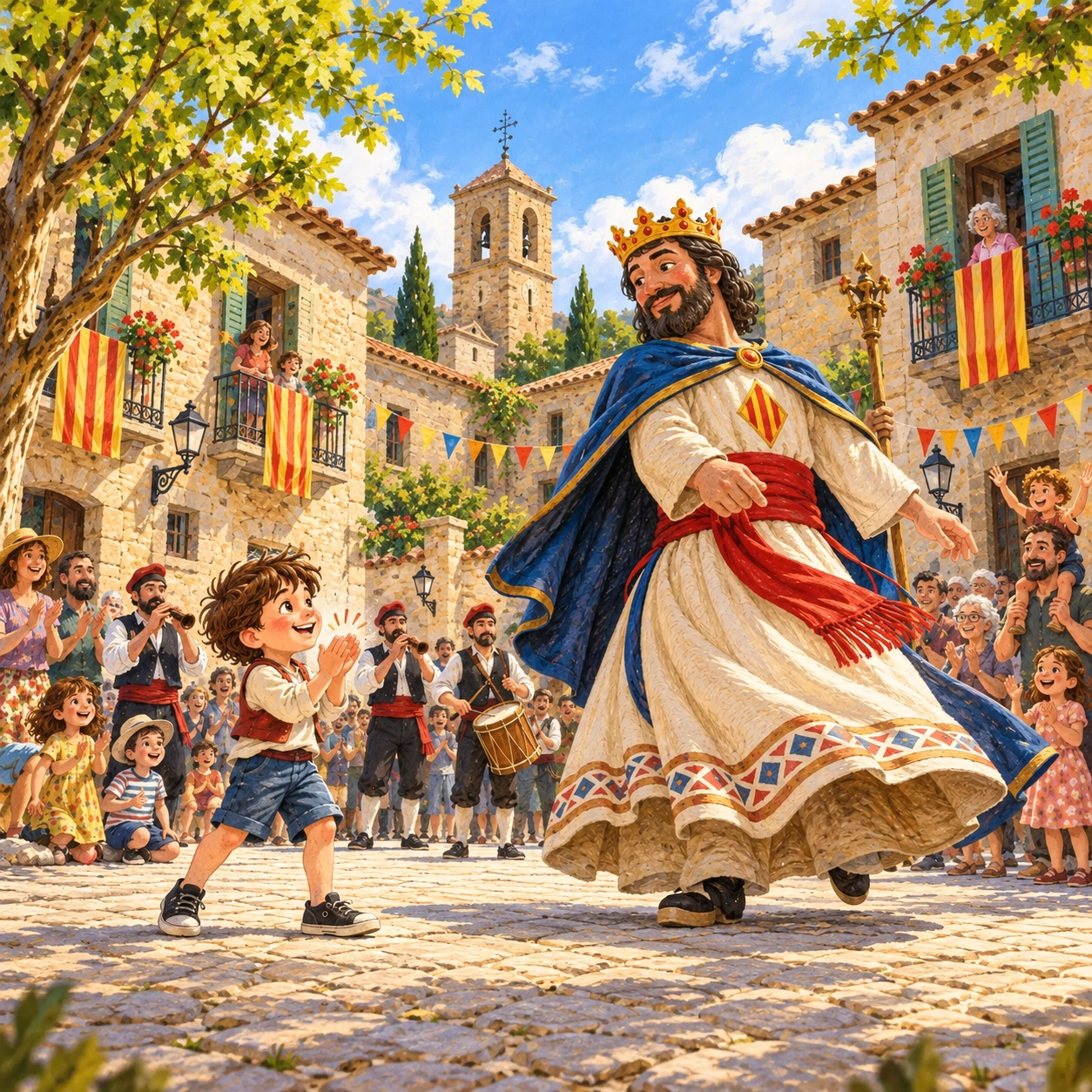 En Macià i el gegant que havia perdut el pas